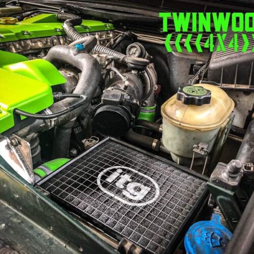 ITG performance air filter for TD5 engine Defender Discovery 2