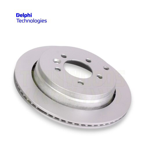 LR189033G Discovery 4 325mm rear brake disc Delphi