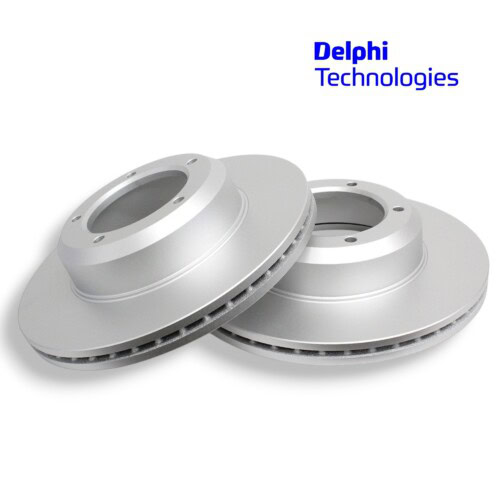 LR189051G Defender Discovery 1 Range Rover Classic front vented brake discs Delphi