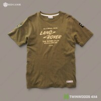 Land Rover Series I T-shirt olive Red Canoe DA5862