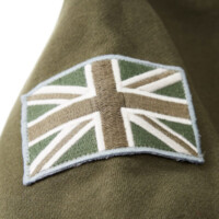 Red Canoe Land Rover Full Zip Hoody Bronze Green