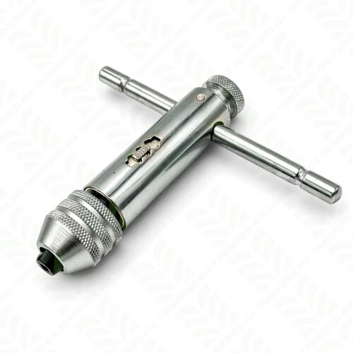 M5-M12 ratchet tap wrench sliding T-bar