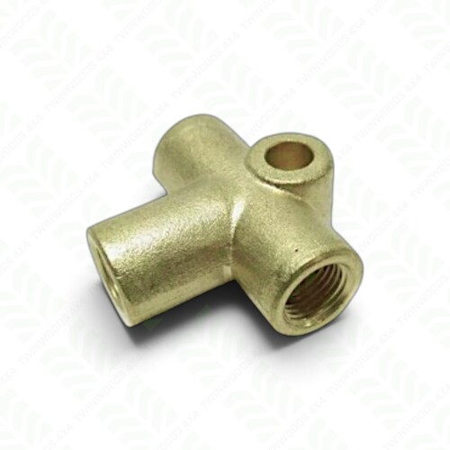 Metric Rear Brake Pipe 3-Way Junction Defender Discovery 1 Range Rover Classic NRC4251