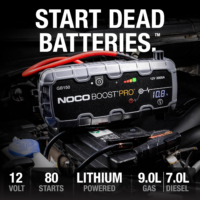 NOCO Boost GB150 3000A lithium jump starter 12V for Land Rover