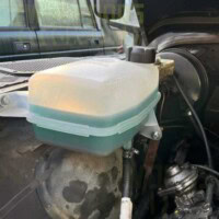 PCF101590C 300TDI Defender Discovery 1 Range Rover Classic clear expansion tank