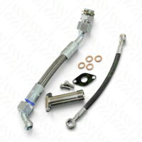 PNP101280 PNH101840 TD5 turbo oil feed and drain pipe stainless upgrade kit