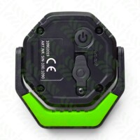 POWERHAND 700 lumen rechargeable Land Rover workshop flood light green - back side