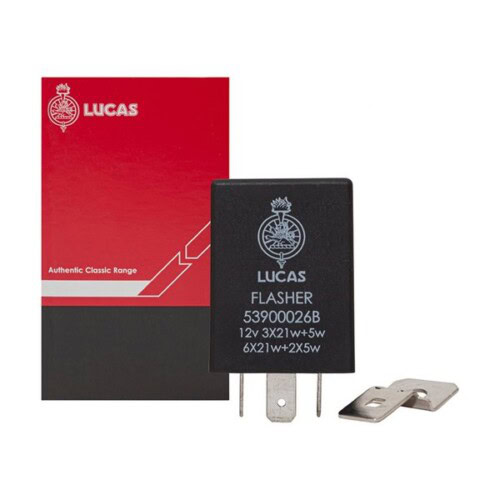 Lucas PRC8876 YWT10002L flasher relay unit with mounting tag