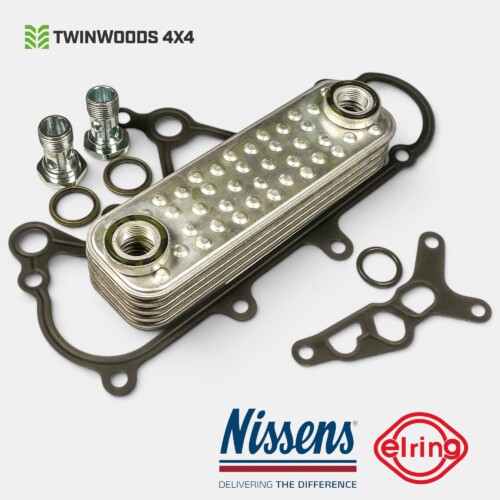 TD5 oil cooler repair kit Defender Discovery 2 Nissens Elring