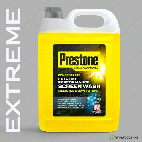 Prestone Land Rover screenwash 5L extreme performance concentrate