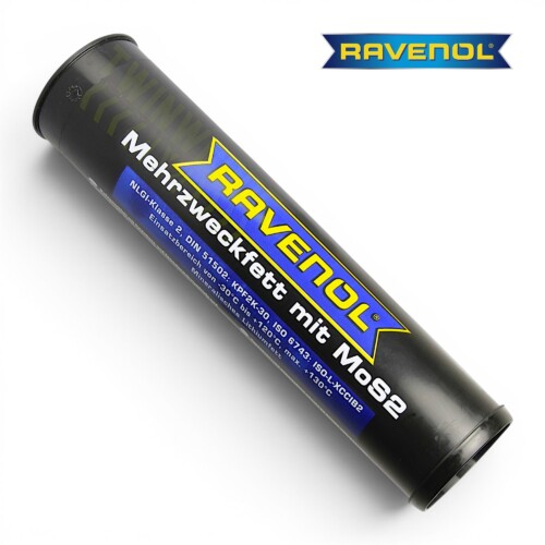 RAVENOL Multi-Purpose Grease with MoS-2 400g cartridge for Land Rover maintenance