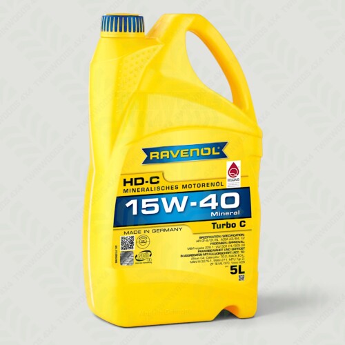 RAVENOL Turbo-C HDC 15W-40 5L 200TDI 300TDI engine oil