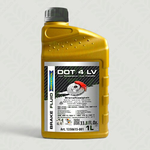 Ravenol DOT 4 LV Land Rover brake and clutch fluid 1L