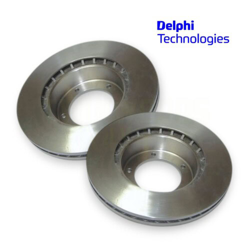 SDB000380G Discovery 2 front brake discs Delphi