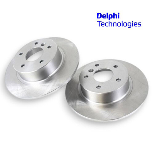SDB000470G Discovery 2 rear brake discs Delphi