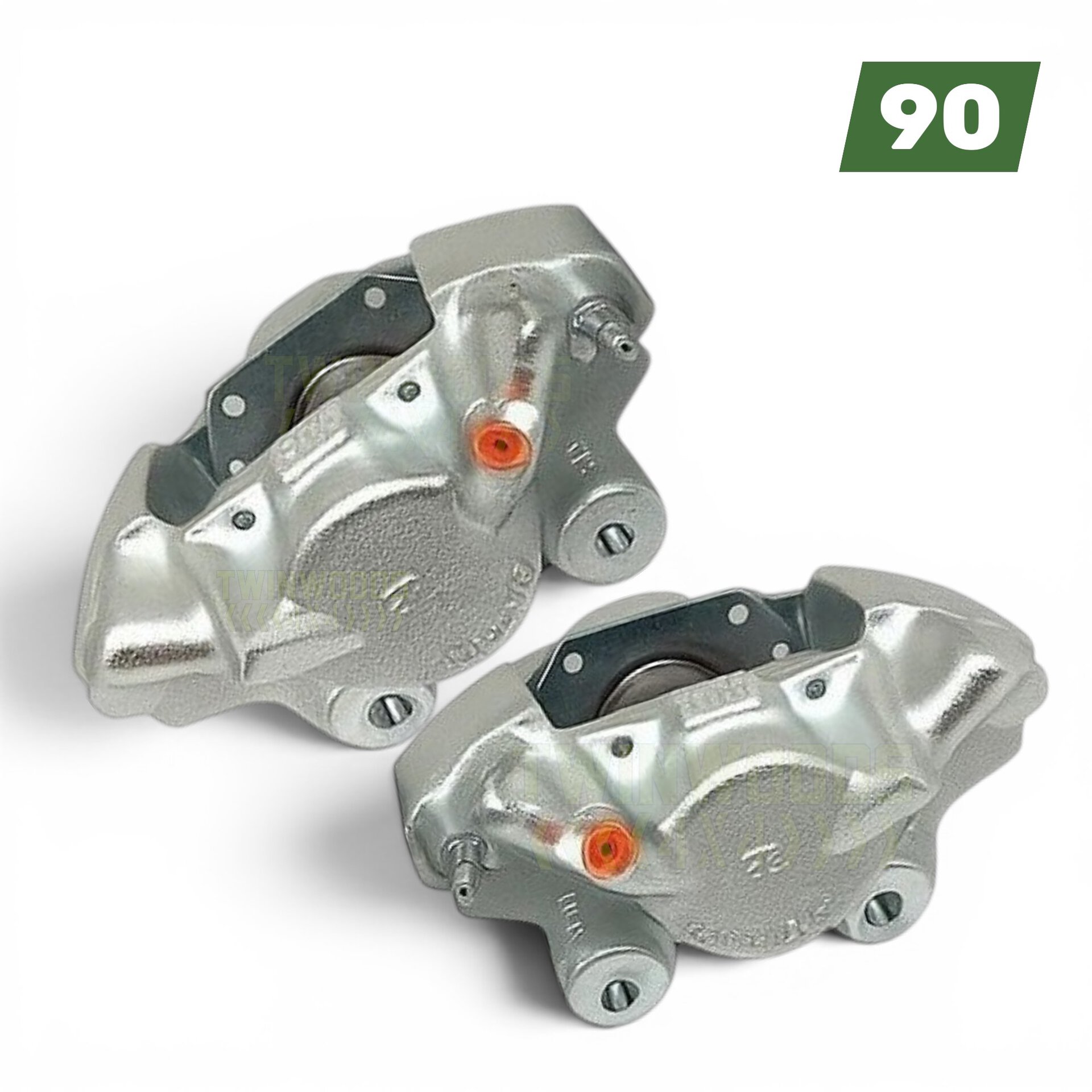 SMC500240-SMC500110 Defender 90 rear brake calipers stainless steel pistons