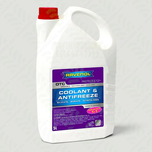 STC50529 Ravenol C12+ TD5 OAT coolant concentrate 5L