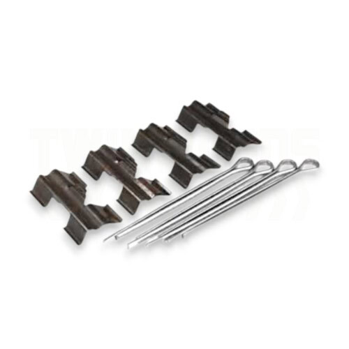 STC8573 Defender Discovery 1 front brake pad fitting kit split pin calipers
