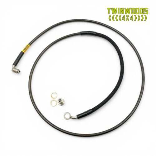 Stainless Braided One-Piece Clutch Line for Defender Td5 RHD