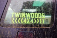 Twinwoods 4x4 Vinyl Sticker