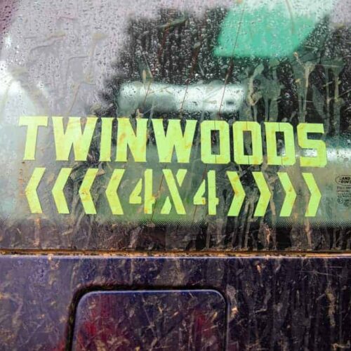 Twinwoods 4x4 Vinyl Sticker