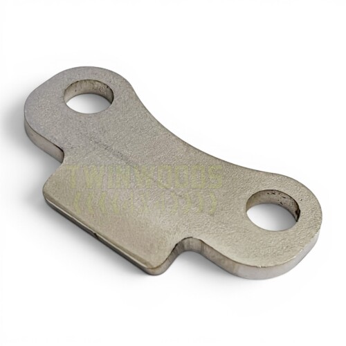TAU100170SS Defender steering stop bracket stainless steel