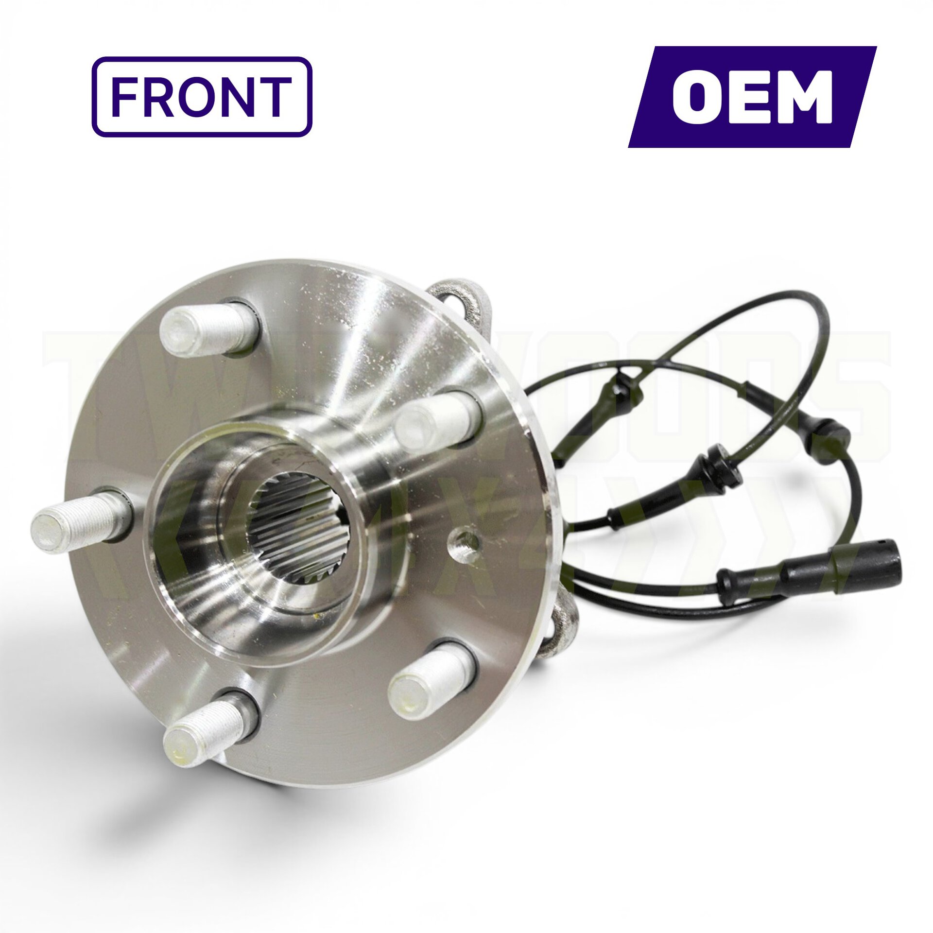 TAY100060G Discovery 2 front hub assembly with ABS sensor TAY100060G Discovery 2 front hub assembly with ABS sensor