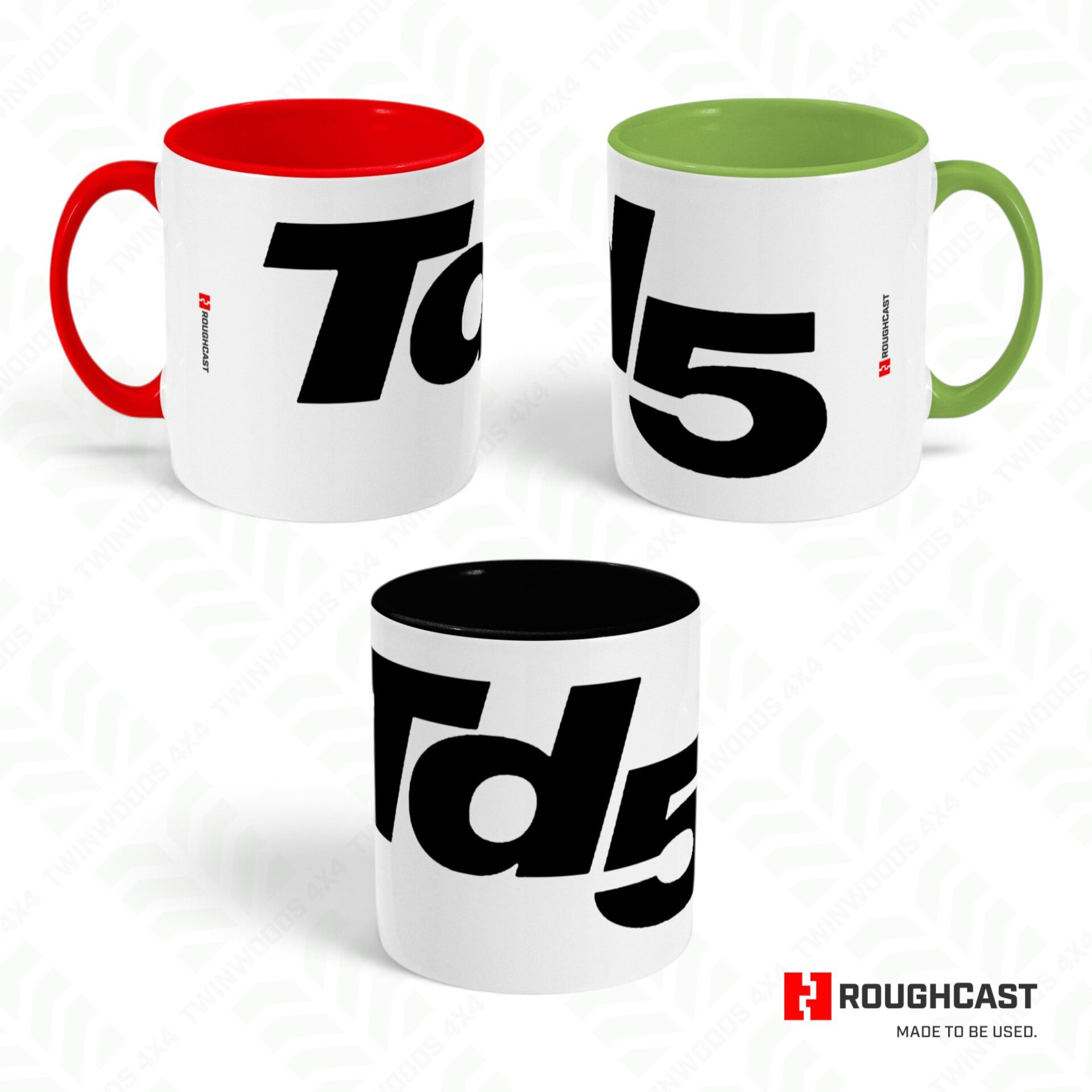 Land Rover TD5 mug RoughCast ceramic mug Land Rover TD5 mug RoughCast ceramic mug