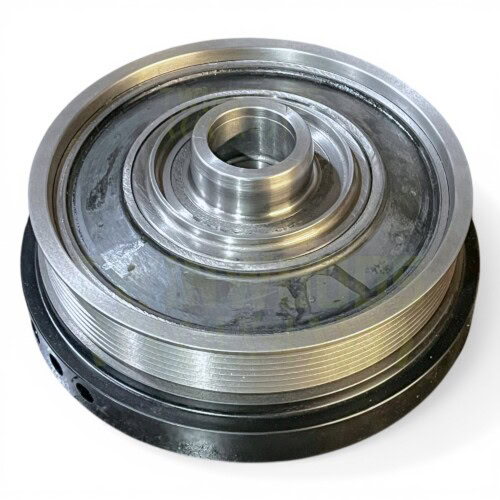 TD5 Crankshaft Damper and Pulley LHG100580 Defender Td5 Discovery 2 back view