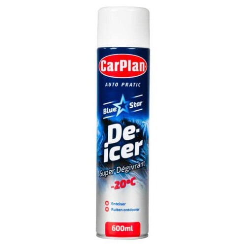 CarPlan Blue Star De-Icer 600ml aerosol can