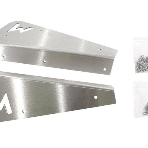 Defender 90 Stainless Rear Mud Flap Brackets TF3011