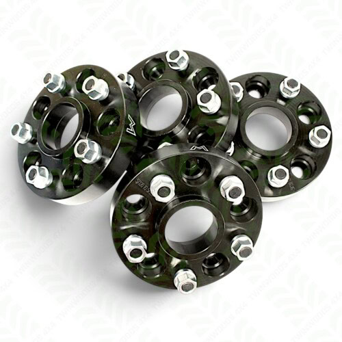 TF302B Discovery 2 Range Rover P38 30mm wheel spacers Terrafirma black