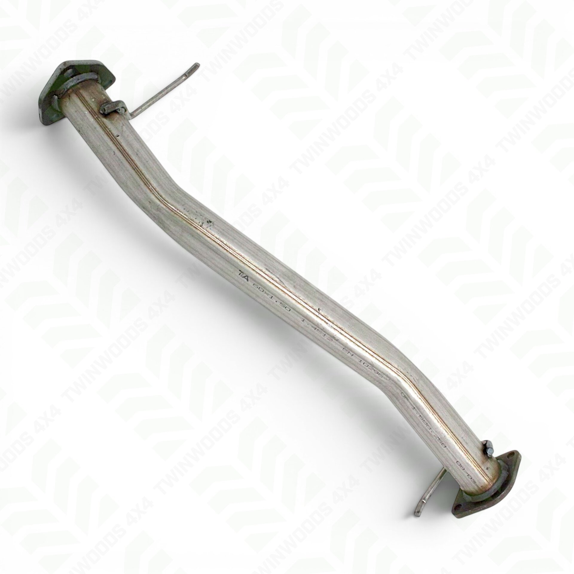 TF554 Defender 90 TD5 TDCI centre straight pipe Terrafirma stainless TF554 Defender 90 TD5 TDCI centre straight pipe Terrafirma stainless
