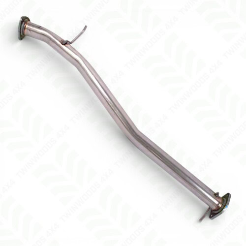 TF555 Defender 110 TD5 TDCI centre straight pipe Terrafirma stainless