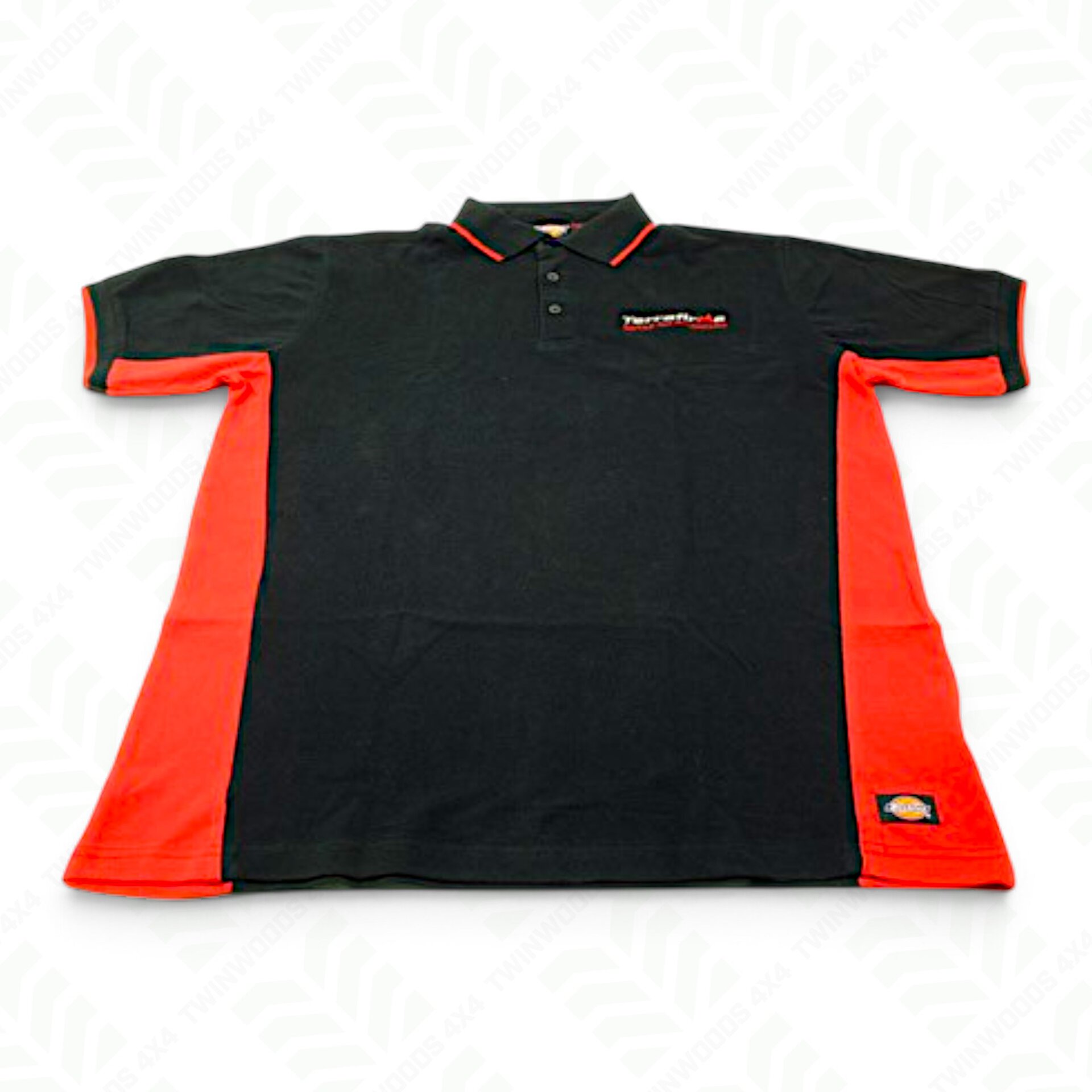TF780 Terrafirma polo shirt black and red TF780 Terrafirma polo shirt black and red