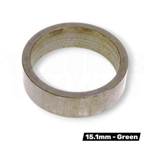 TOF100040 Defender wheel bearing spacer 15.1mm green OEM
