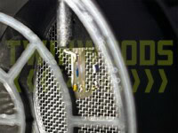 Dual-element sensing strip inside Delphi Td5 MAF sensor MHK100620G