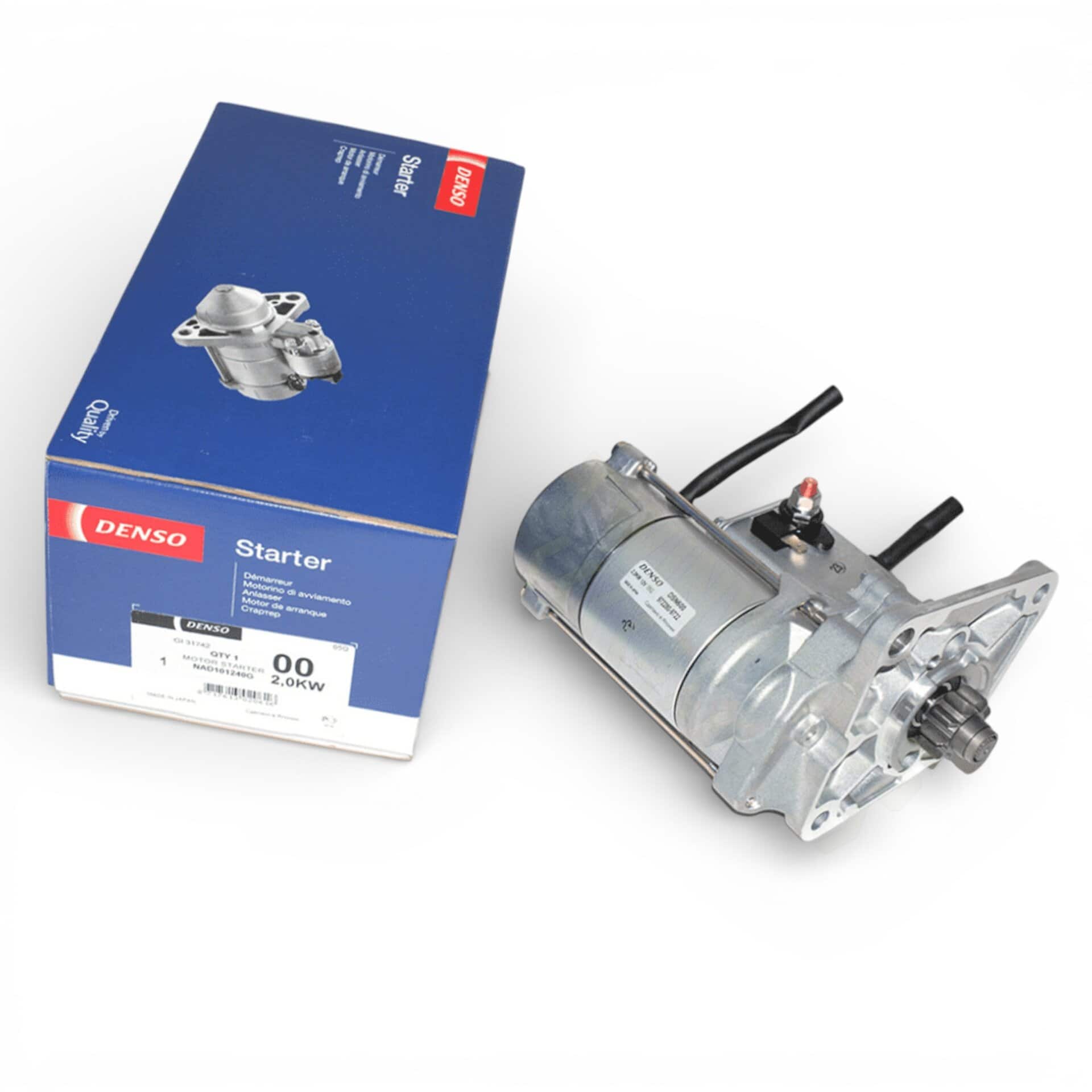 NAD101240G Denso Td5 starter motor for Defender and Discovery 2 NAD101240G Denso Td5 starter motor for Defender and Discovery 2
