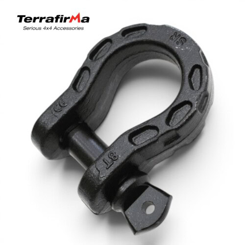 Terrafirma TF3330 8 tonne recovery bow shackle with 22mm pin