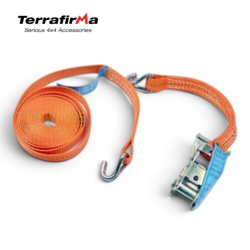 Terrafirma TF3313 25mm x 4.5m cargo ratchet strap