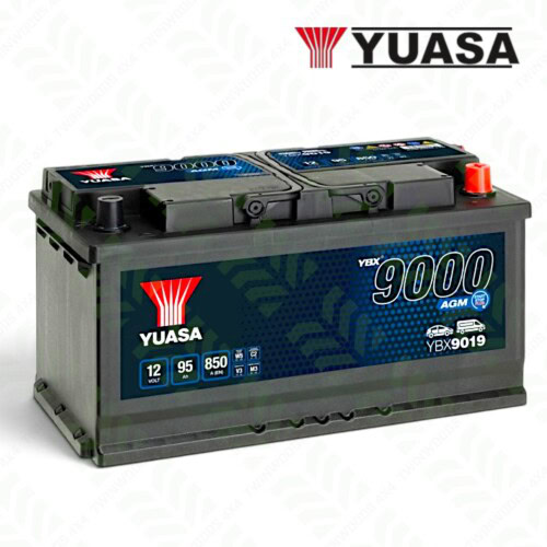 YBX9019 Discovery 3 Discovery 4 Defender Puma AGM battery Yuasa