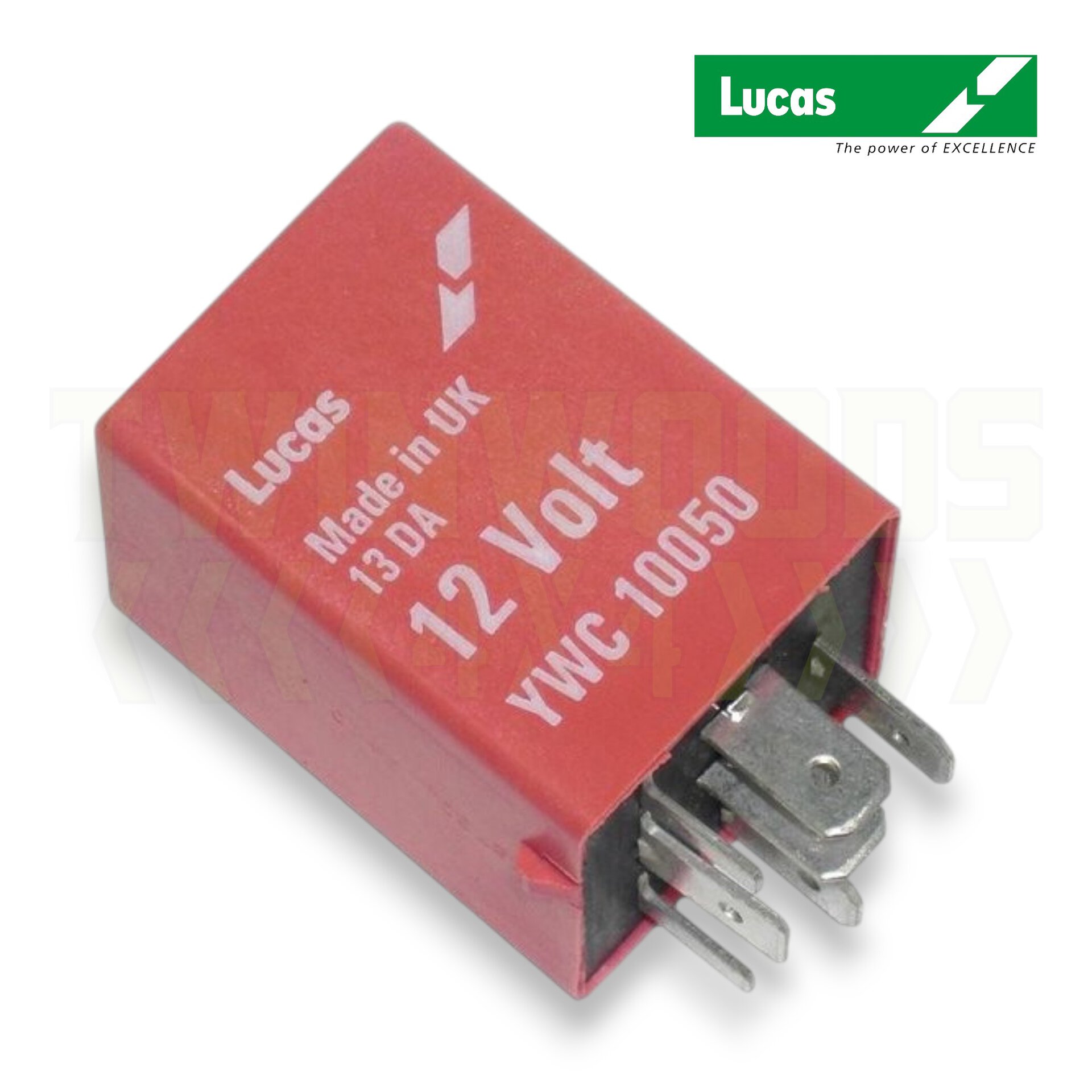 YWC10050L Defender headlight dim-dip relay Lucas OEM YWC10050L Defender headlight dim-dip relay Lucas OEM