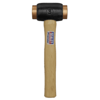 Copper Faced Mallet 1.95kg Hickory Shaft