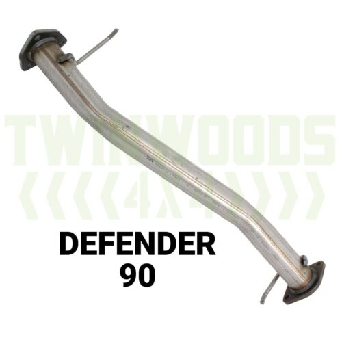 Defender 90 Td5 & Puma 409 stainless centre straight exhaust pipe