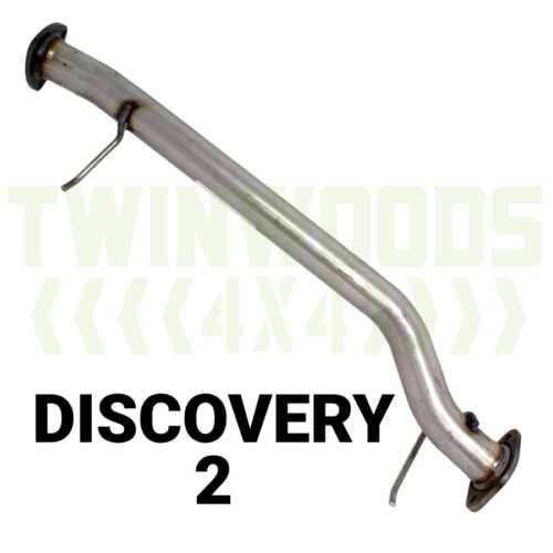 Discovery 2 Td5 & V8 409 stainless steel centre straight exhaust pipe