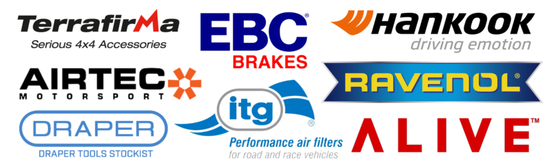Top brands at Twinwoods 4x4 for land rover parts and upgrades