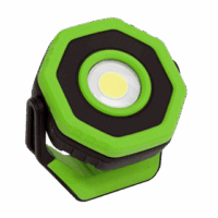 Rechargeable pocket LED floodlight with magnetic base – 7W COB, 360° rotation (green)