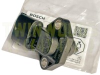 Td5 MAP sensor (Bosch) MHK100640G – rear angle showing part number and mounting holes on Bosch bag